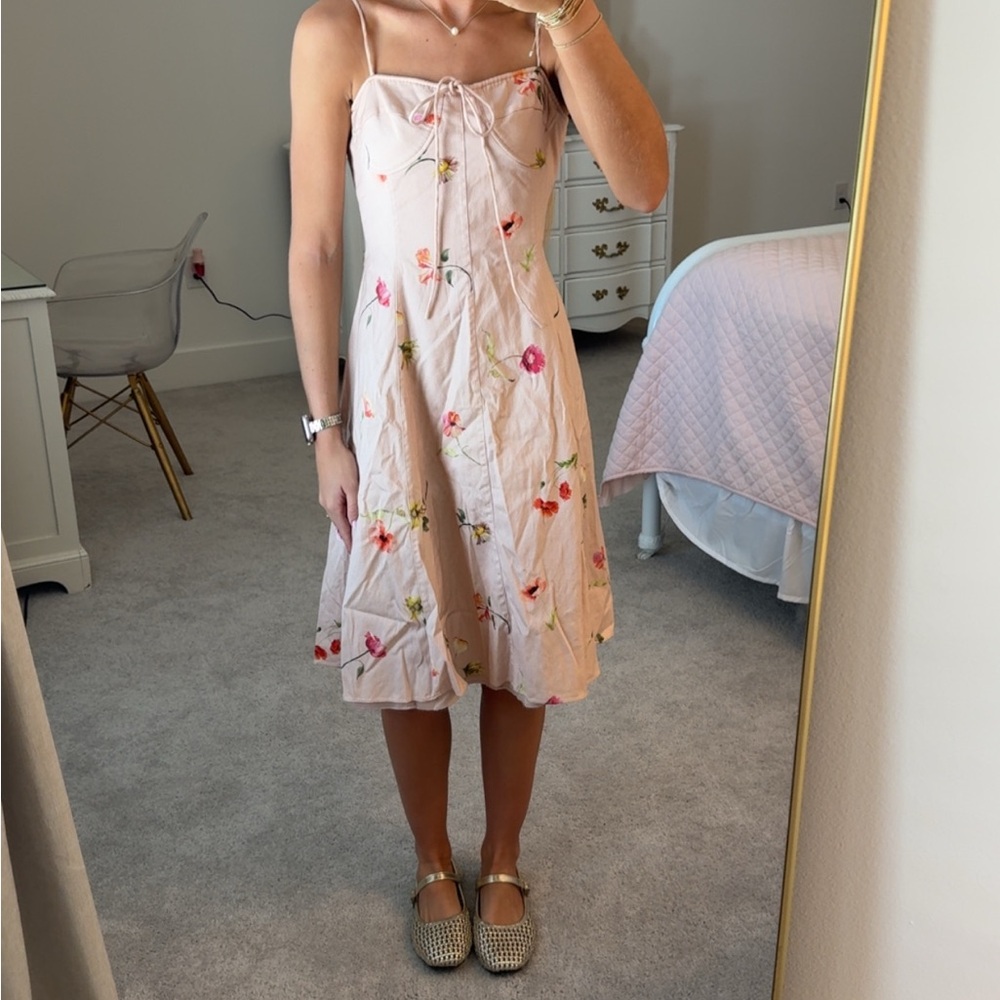 Gianni Bini Midi floral dress.